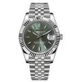 Seiko Mod Datejust Mint Green